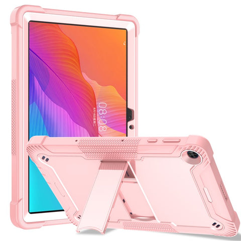 For Huawei MatePad T 10S 10.1 inch / T 10 9.7 inch Shockproof Tablet Shell Kickstand Silicone + PC Dustproof Cover Case