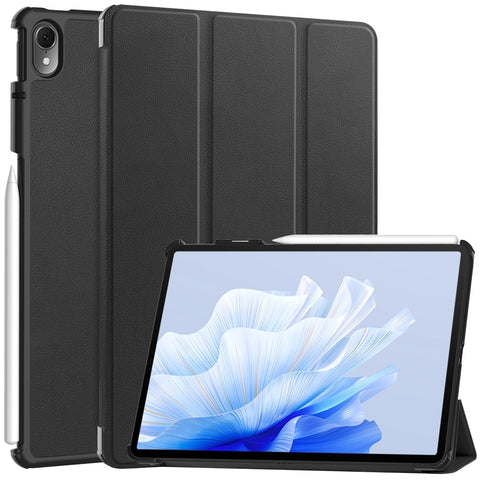 Tablet Case for Huawei MatePad Air 11.5 inch (2023) Tri-fold Stand Auto Sleep  /  Wake PU Leather Full Protective Cover