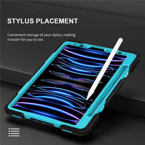 Kickstand Tablet Case For iPad Air 11 (2026) / (2025) / (2024) / Pro 11 (2018) / (2020) / (2021) / (2022) / Air (2020) / (2022)