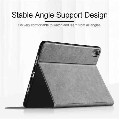 For Huawei Qingyun C7 Deer Pattern Tablet Case PU Leather + TPU Soft Grip Shockproof Stand Cover