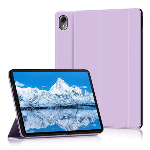 For Huawei Qingyun C7 Trifold Stand Tablet Case PU Leather Auto Sleep / Wake Smart Cover