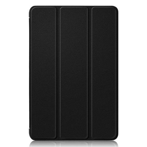 For Samsung Galaxy Tab A11+ / A9+ Solid Color Tablet Case PU Leather+PC Protective Cover with Tri-Fold Stand