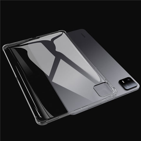 Clear Case for Xiaomi Pad 6 Max 14 , Reinforced Corners Soft TPU Protective Cover