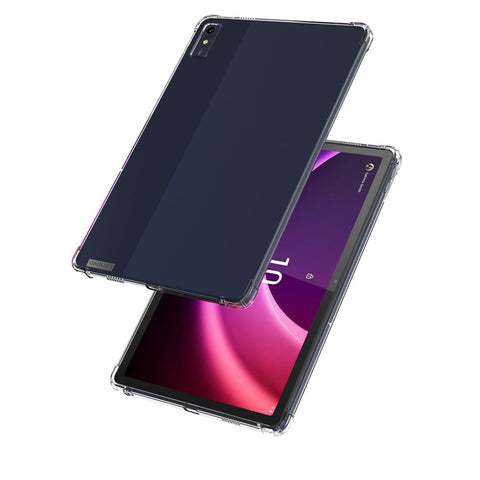 For Lenovo Tab M10 5G TPU Tablet Case Transparent Cover Reinforced Corners Anti-drop Shell