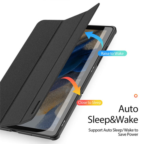 DUX DUCIS Domo Series For Samsung Galaxy Tab A9+ Business Stand Cover PU Leather Smart Sleep Tablet Case