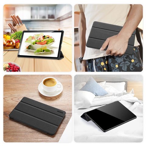 DUX DUCIS Domo Series For Samsung Galaxy Tab A9+ Business Stand Cover PU Leather Smart Sleep Tablet Case