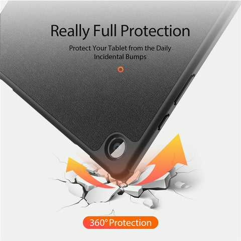 DUX DUCIS Domo Series For Samsung Galaxy Tab A9+ Business Stand Cover PU Leather Smart Sleep Tablet Case