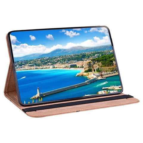 For Samsung Galaxy Tab S10 Lite / S10 FE / S9 FE / S9 PU Leather Tablet Case Pattern Printing Shell Cover Stand