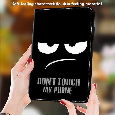 For Samsung Galaxy Tab S10 Lite / S10 FE / S9 FE / S9 PU Leather Tablet Case Pattern Printing Shell Cover Stand