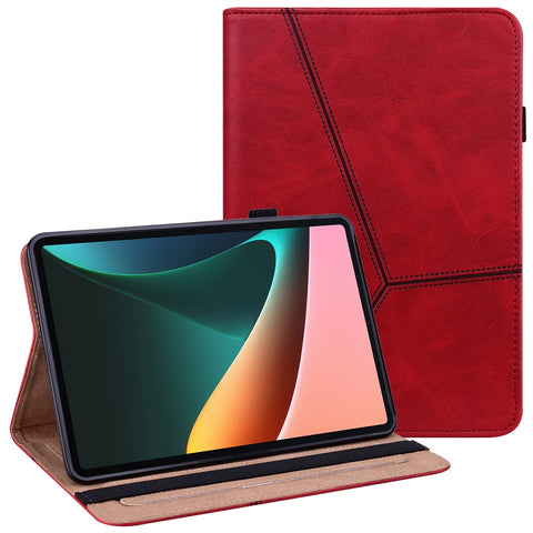 For Lenovo Xiaoxin Pad Pro 12.7 inch PU Leather Case Stand Card Holder Tablet Cover