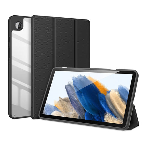 DUX DUCIS TOBY Series For Samsung Galaxy Tab A9 Case Tri-fold Stand PU Leather Tablet Cover