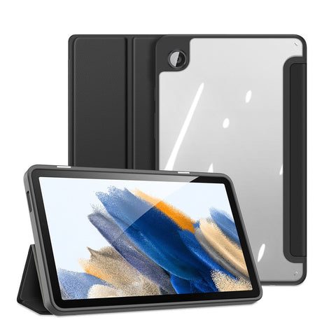 DUX DUCIS TOBY Series For Samsung Galaxy Tab A9 Case Tri-fold Stand PU Leather Tablet Cover