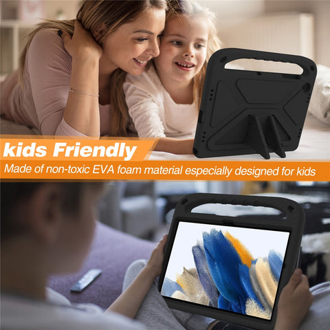 For Samsung Galaxy Tab A11+ / A9+ Shockproof EVA Tablet Case Protective Cover with Handle and Kickstand