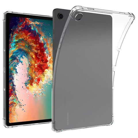 For Samsung Galaxy Tab A9+ Case TPU Tablet Cover Transparent Drop Protection Shell