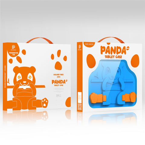 DUX DUCIS For Samsung Galaxy Tab A9 / Tab A7 Lite 8.7-inch EVA Protective Case Cartoon Panda Kickstand Tablet Cover