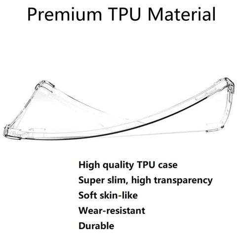 For Samsung Galaxy Tab Active5 Pro / Active4 Pro / Active Pro Clear Tablet Case Reinforced Corners TPU Cover