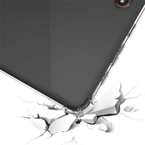 For Samsung Galaxy Tab Active5 Pro / Active4 Pro / Active Pro Clear Tablet Case Reinforced Corners TPU Cover