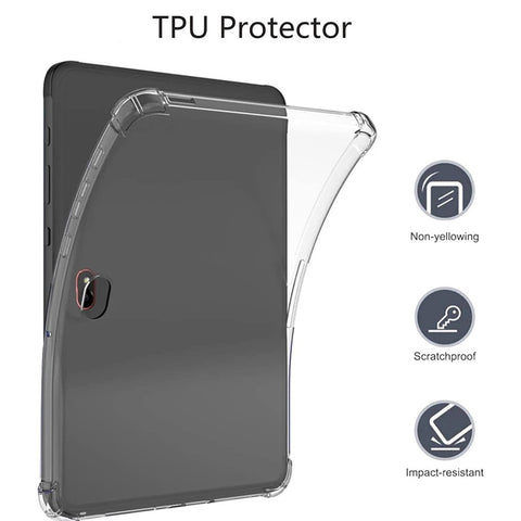 For Samsung Galaxy Tab Active5 Pro / Active4 Pro / Active Pro Clear Tablet Case Reinforced Corners TPU Cover