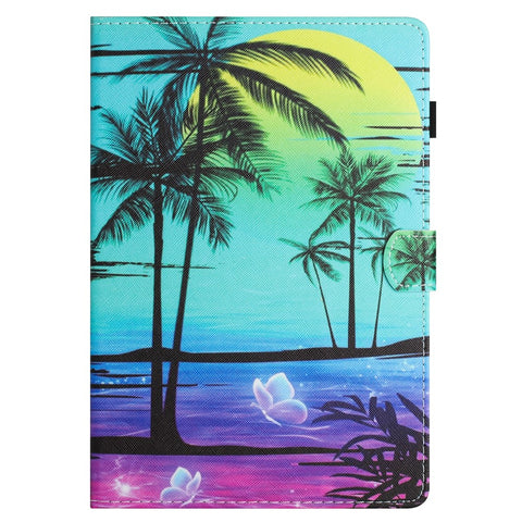 For Samsung Galaxy Tab A 10.5 (2018) T590 T595 Leather Case Card Slots Tablet Stand Cover