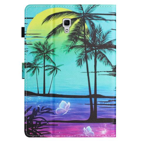 For Samsung Galaxy Tab A 10.5 (2018) T590 T595 Leather Case Card Slots Tablet Stand Cover