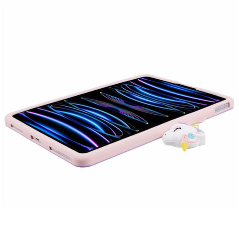 For iPad Air 11 (2025) / (2024) / Air (2020) / (2022) / Pro 11 (2024) / (2020) / (2021) / (2022) Kickstand Case Horse Anti-Drop Tablet Cover