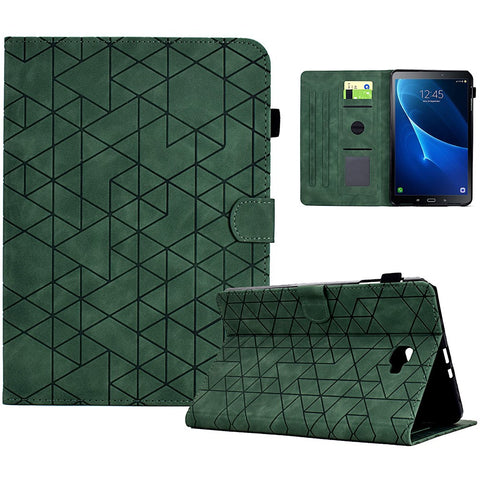 For Samsung Galaxy Tab A 10.1 (2016) T580 T585 Case Card Slots Full Protection Tablet Cover