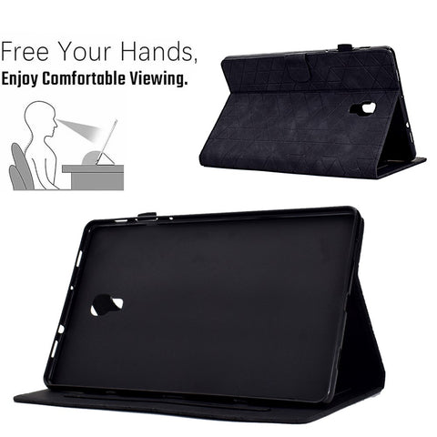 For Samsung Galaxy Tab A 10.5 (2018) T590 T595 PU Leather Case Card Slot Protective Tablet Cover