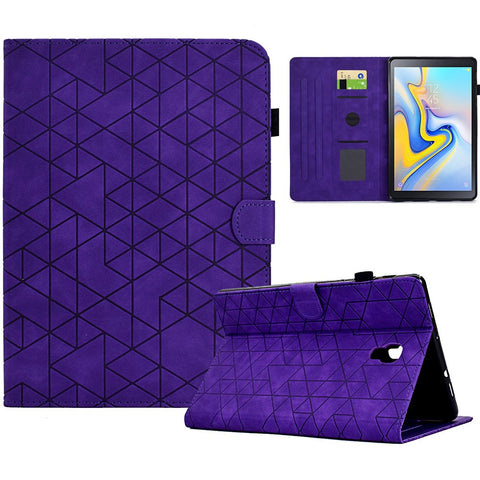 For Samsung Galaxy Tab A 10.5 (2018) T590 T595 PU Leather Case Card Slot Protective Tablet Cover