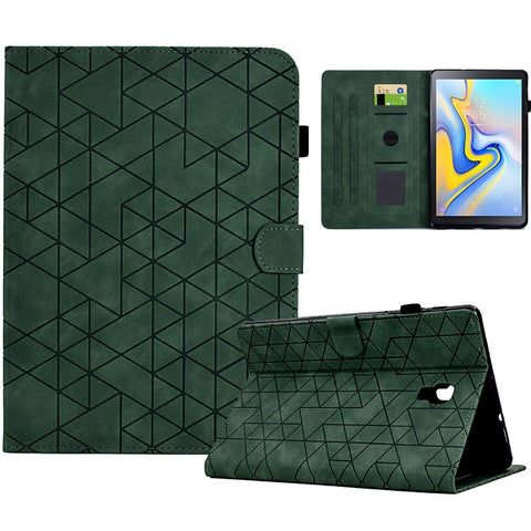 For Samsung Galaxy Tab A 10.5 (2018) T590 T595 PU Leather Case Card Slot Protective Tablet Cover