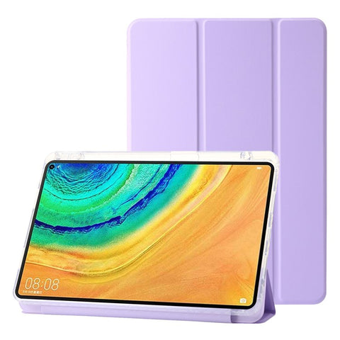 For Huawei MatePad 10.4 (2022) / (2020) / Honor V6 Case Leather Tablet Cover with Tri-fold Stand