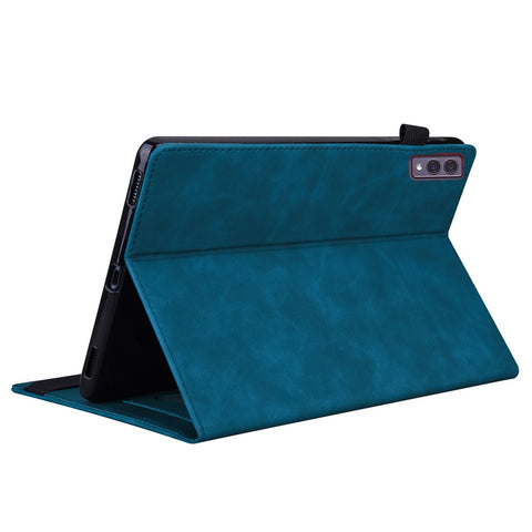 For Lenovo Tab M10 5G Case Full Protection PU Leather Tablet Cover with Wallet Stand