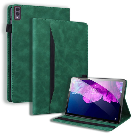 For Lenovo Tab M10 5G Case Full Protection PU Leather Tablet Cover with Wallet Stand