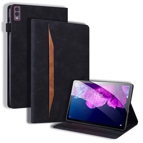 For Lenovo Tab M10 5G Case Full Protection PU Leather Tablet Cover with Wallet Stand