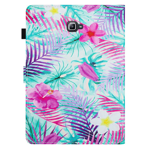 For Samsung Galaxy Tab A 10.1 (2016) T580 / T580 Case Pattern Printed Shockproof PU Leather Tablet Cover