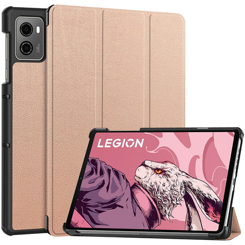 For Lenovo Legion Y700 (2023) / Tab Gen 2 Tri-Fold Stand Leather Case Tablet Cover