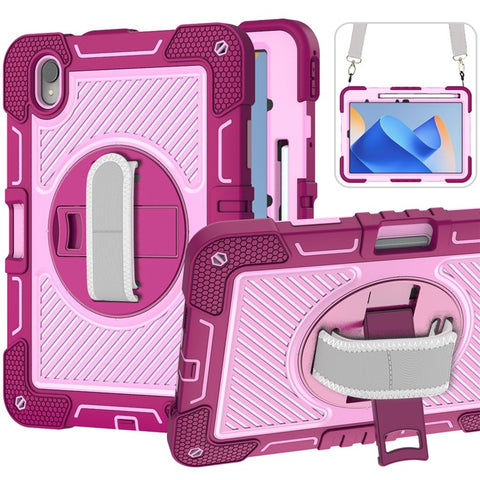 For Huawei MatePad 11 (2023) Tablet Case Shockproof Cover with Kickstand Shoulder Strap