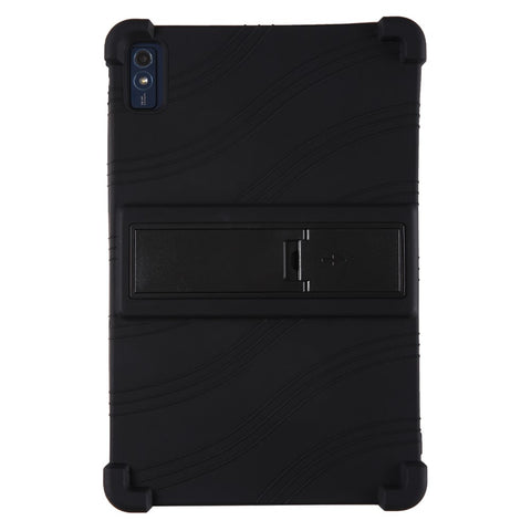 For Lenovo Tab M10 5G Silicone Protective Case Folding Kickstand Tablet Anti-drop Cover