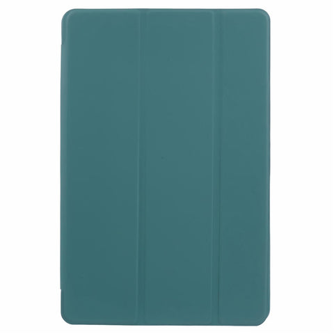 For Lenovo Tab M11 / Xiaoxin Pad 11 2024 Case Leather+Silicone Tri-fold Stand Shell Tablet Cover