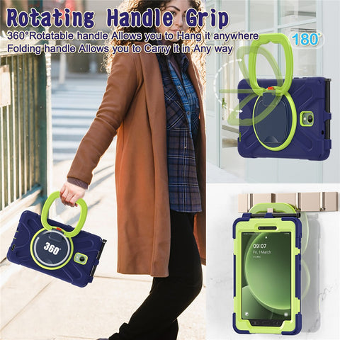 For Samsung Galaxy Tab Active5 SM-X300 Kickstand Case Rugged Shockproof Tablet Cover