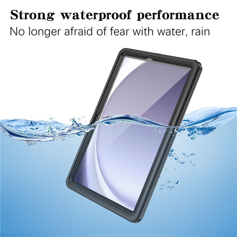 FS Tablet Waterproof Case for Samsung Galaxy Tab A9+ IP68 Full-Body Anti-drop Protective Cover