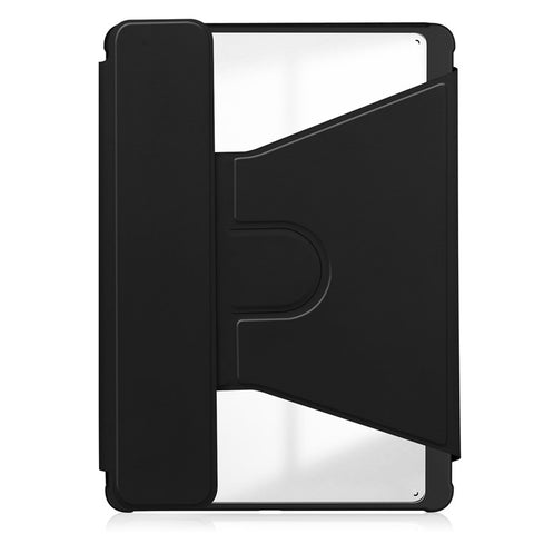 For iPad Pro 11 (2025) / 11 (2024) Case Leather+Acrylic Stand Tablet Cover with Bluetooth-compatible Keyboard