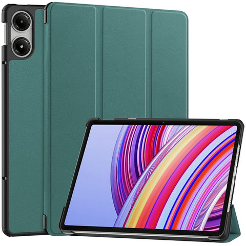 Tablet Case for Xiaomi Redmi Pad Pro/Redmi Pad Pro 5G/Poco Pad Tri-Fold Stand Leather Cover