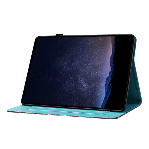 For Samsung Galaxy Tab A 10.1 (2016) T580 Folio Flip Leather Case Tablet Cover with Card Slots