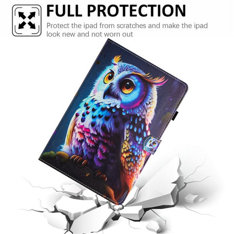 For Samsung Galaxy Tab A 10.1 (2016) T580 Folio Flip Leather Case Tablet Cover with Card Slots