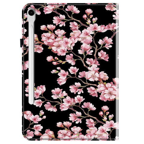 For Samsung Galaxy Tab S9 Tablet Case Anti-Drop Leather Flip Stand Pattern Printing Shell