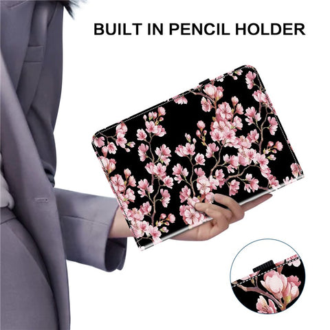 For Samsung Galaxy Tab S9 Tablet Case Anti-Drop Leather Flip Stand Pattern Printing Shell