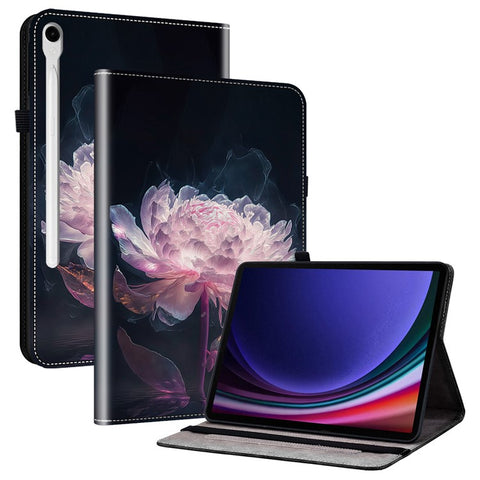 For Samsung Galaxy Tab S9 Tablet Case Anti-Drop Leather Flip Stand Pattern Printing Shell