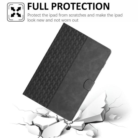 For Samsung Galaxy Tab A 10.5 (2018) T590 Protection Cover Card Holder PU Leather Tablet Case