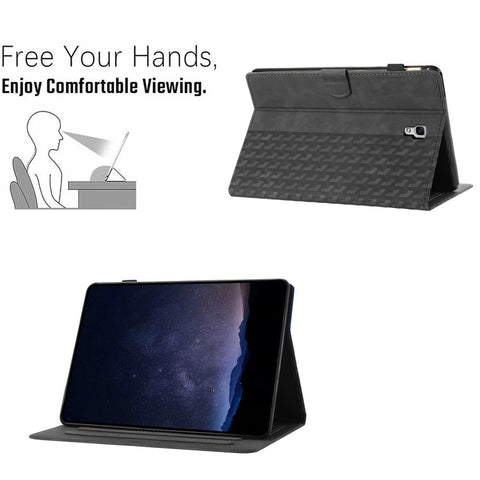 For Samsung Galaxy Tab A 10.5 (2018) T590 Protection Cover Card Holder PU Leather Tablet Case