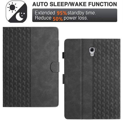 For Samsung Galaxy Tab A 10.5 (2018) T590 Protection Cover Card Holder PU Leather Tablet Case
